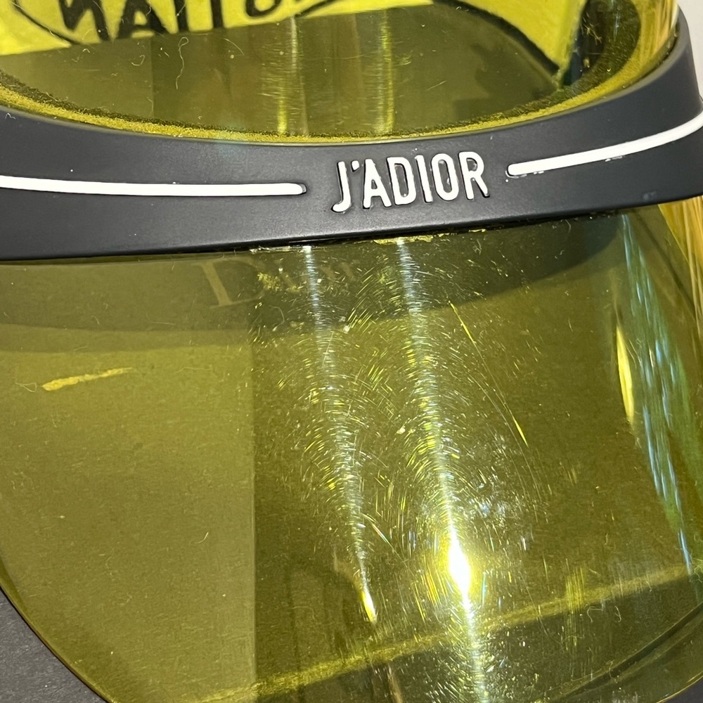 CHRISTIAN DIOR JADIOR DIORCLUB1 DIORIVIERA IBIZA SUN VISOR EYEWEAR SUN HAT - Picture 11 of 14